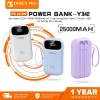 Dosen PD22.5W Power Bank Dây Đôi, LED, 10.000-42.000mAh - Sạc Nhanh, Siêu Nhẹ