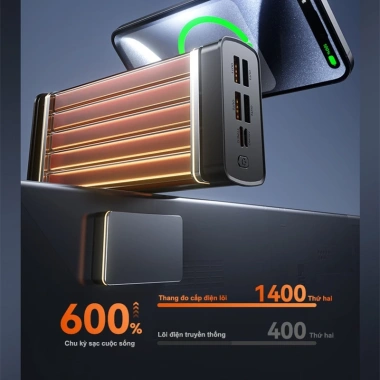 Dosen Pro K7 PD 22.5W - Sạc nhanh 10.000-50.000mAh, Pin dự phòng LED tích hợp, giá chỉ 228.626 VND 6