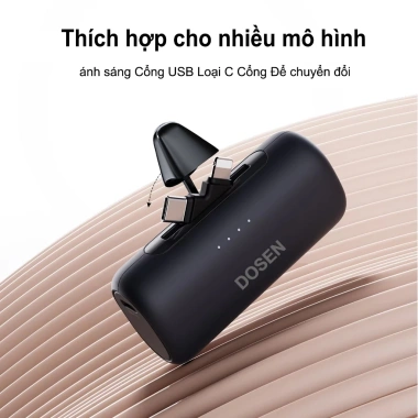 Dosen Pro Mini Power Bank 7.000mAh Type-C, sạc nhanh đa thiết bị, giá chỉ 179.800 đ 2