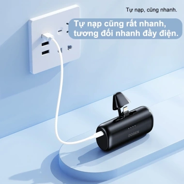 Dosen Pro Mini Power Bank 7.000mAh Type-C, sạc nhanh đa thiết bị, giá chỉ 179.800 đ 5