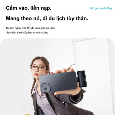 Dosen Pro Mini Power Bank 7.000mAh Type-C, sạc nhanh đa thiết bị, giá chỉ 179.800 đ 6