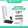 Dosen Pro Power Bank PD 22.5W - Pin 10.000‑50.000mAh, Màn Hình LED Tích Hợp, Giá 228.626₫ 10