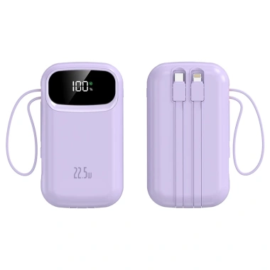 DOSEN PRO Sạc dự phòng 25.000mAh PD 22.5W Dây đôi, màn hình LED, thiết kế di động, giá 389.800₫ 10