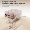 Dosen sạc dự phòng PD 22.5W 10.000-20.000mAh dây đôi, màn hình LED tích hợp - Đầy năng lượng mọi nơi 4