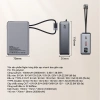 Dosen sạc dự phòng PD 22.5W 10.000-20.000mAh dây đôi, màn hình LED tích hợp - Đầy năng lượng mọi nơi 9