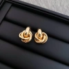 Drejew Bạc 925 Kim Tròn Gói Bông Tai Nữ - Kim Loại Nhẹ Sang Trọng, Thiết Kế Thời Trang, Giá 22.320₫ 10