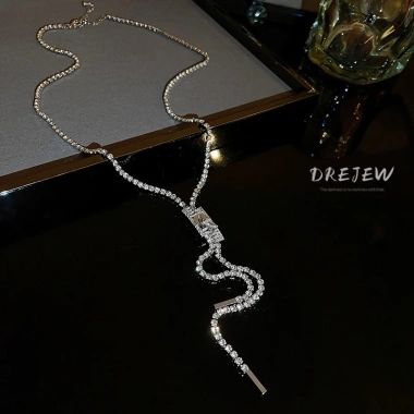 DREJEW Dây chuyền mạ kim cương nhân tạo cao cấp – Sang trọng, thời trang, giá ưu đãi 97.650₫ 6