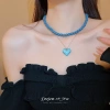 DREJEW Vòng cổ tình yêu hai lớp 2.025 – ánh sáng sang trọng, đa năng, xương đòn, giá ưu đãi 80.910 VND 7