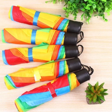 Dù 7 Màu Gấp Gọn Bỏ Túi Siêu Tiện Lợi - Giá Ưu Đãi 155.000 VNĐ