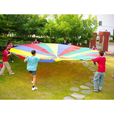 Dù cảm thụ âm nhạc 7 sắc cầu vồng cho bé - Vui chơi ngoài trời, picnic, giá chỉ 135.000₫