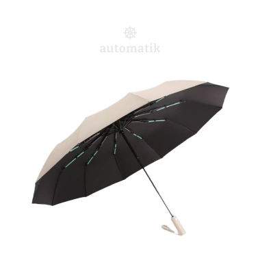 Dù Che Mưa Nắng Tự Động Mini 24 Nan Gấp Gọn, 2 Người Ngoài Trời, Chống Lật, Cản 99% UV - 108.400 VND 6