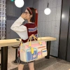 Du lịch ngắn Dopamine Yoga Tote công suất lớn, túi hành lý nữ xách tay giảm còn 199k 3
