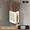 Đũa Dao Kèm Khay Thoát Nước Gắn Tường, Hộp Đựng Dao Kéo Nhà Bếp Không Cần Khoan 43.000 VND 10