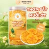 Dứa sấy muối ớt 1.200ml thơm dẻo cay mặn ngọt chua tự nhiên không phẩm màu organic