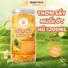 Dứa sấy muối ớt 1.200ml thơm dẻo cay mặn ngọt chua tự nhiên không phẩm màu organic 10