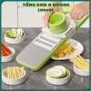 Dụng Cụ Bào Nạo Rau Củ Quả Đa Năng 6 Lưỡi Dao Inox JYoohome - Siêu Nhanh, An Toàn