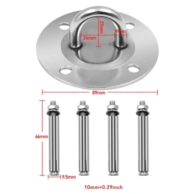 Dụng cụ bắt trần treo xích đu & võng yoga chịu lực 500kg - Giá chỉ 65.000 VND, giảm mạnh