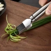 Dụng Cụ Cắt Hành Tỏi Tiện Lợi - Dao Chẻ Hành Lá 6 Lưỡi Thép Không Gỉ Giá 26.900₫