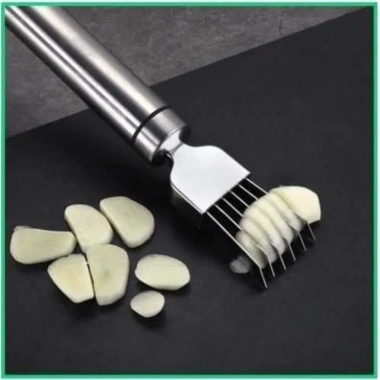 Dụng Cụ Cắt Hành Tỏi Tiện Lợi - Dao Chẻ Hành Lá 6 Lưỡi Thép Không Gỉ Giá 26.900₫