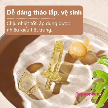 Dụng cụ cho bé uống thuốc chống sặc, đầu silicon mềm kèm hộp đựng MS341 - Giá ưu đãi 50.500₫ 8