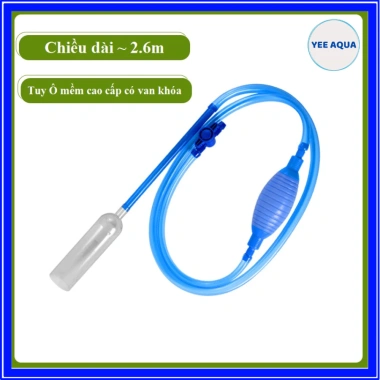 Dụng Cụ Hút Cặn Bể Cá QUANLONG Loại Bỏ Cặn Bẩn, Thay Nước Bể Thủy Sinh, Giá 24k 5