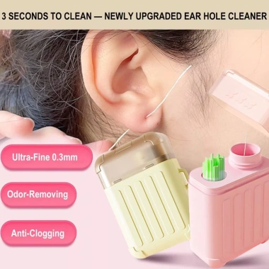 Dụng cụ làm sạch lỗ tai 360 chiếc dùng một lần và dung dịch 30ml cho nam giảm giá 59.996 VND 2