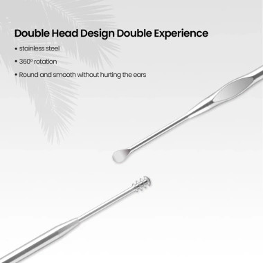Dụng cụ lấy ráy tai IMAGIC thép không gỉ hai đầu tiện dụng - Giá chỉ 37.400₫