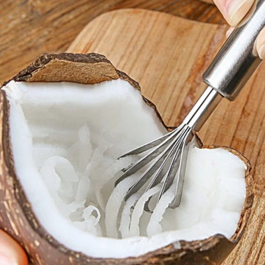 Dụng cụ nạo dừa đa năng - Đánh vẩy cá, bào sợi cà rốt, lấy ruột dưa lưới, chỉ 15.360đ