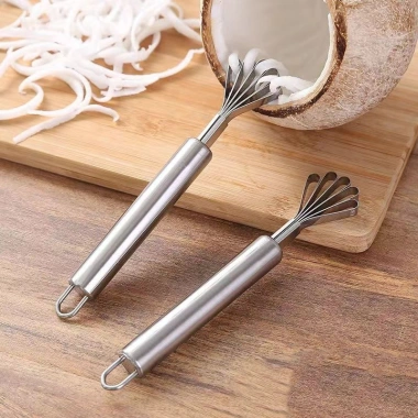 Dụng cụ nạo dừa đa năng - Đánh vẩy cá, bào sợi cà rốt, lấy ruột dưa lưới, chỉ 15.360đ