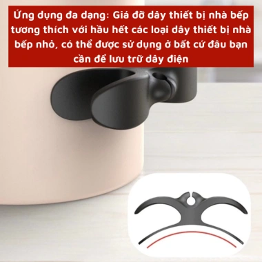 Dụng cụ quấn dây giữ đầu phích cắm KOUTS - Kẹp cuộn dây điện chắc chắn, giá chỉ 10.5k 4 Dụng cụ quấn dây giữ đầu phích cắm KOUTS - Kẹp cuộn dây điện chắc chắn, giá chỉ 10.5k 4