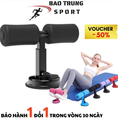 Dụng cụ tập bụng chữ T đế hút chân không - Tập hít đất yoga tại nhà, chỉ 99k