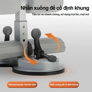 Dụng cụ tập cơ bụng có dây kéo, đế hút chân không - Gập bụng tại nhà, chỉ 39k 8 Dụng cụ tập cơ bụng có dây kéo, đế hút chân không - Gập bụng tại nhà, chỉ 39k 8