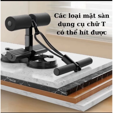 Dụng cụ tập cơ bụng Welike có dây kéo, đế hút chân không, trụ chữ T - Giảm eo béo 99k 4 Dụng cụ tập cơ bụng Welike có dây kéo, đế hút chân không, trụ chữ T - Giảm eo béo 99k 4