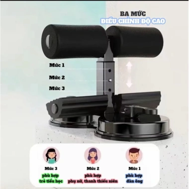Dụng cụ tập cơ bụng Welike có dây kéo, đế hút chân không, trụ chữ T - Giảm eo béo 99k 7 Dụng cụ tập cơ bụng Welike có dây kéo, đế hút chân không, trụ chữ T - Giảm eo béo 99k 7