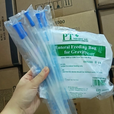 Dụng cụ thải độc đại tràng – Túi Enema 1.200ml, dây truyền mềm 25cm, giảm còn 28.800₫ 2