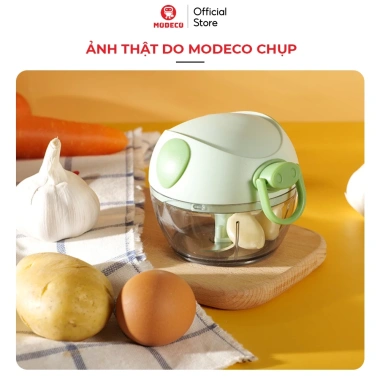Dụng Cụ Xay Tỏi Ớt Modeco - Lưỡi dao bén, nhựa cao cấp, an toàn, nhỏ gọn, dễ vệ sinh, chỉ 90.250 VND 7