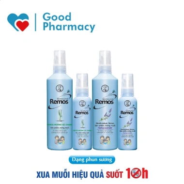 Dung dịch chống muỗi Remos dạng xịt và bôi, xua đuổi muỗi 10h, giá 40.000đ 4