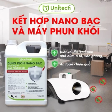 Dung Dịch Nano Bạc UNITECH Diệt Khuẩn Tạo Khói Khử Mùi Ô Tô, Nhà Cửa, Phòng Hát - Giá Ưu Đãi 56.000₫ 3 Dung Dịch Nano Bạc UNITECH Diệt Khuẩn Tạo Khói Khử Mùi Ô Tô, Nhà Cửa, Phòng Hát - Giá Ưu Đãi 56.000₫ 3