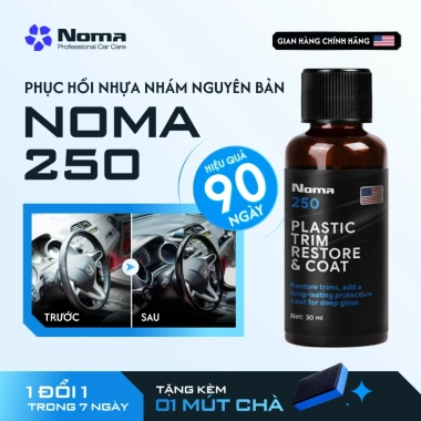 Dung Dịch Phục Hồi Nhựa Nhám NOMA 250 Ô Tô Xe Máy - Tự Nhiên, An Toàn, Bền Lâu 5in1 - Giá chỉ 99.000₫