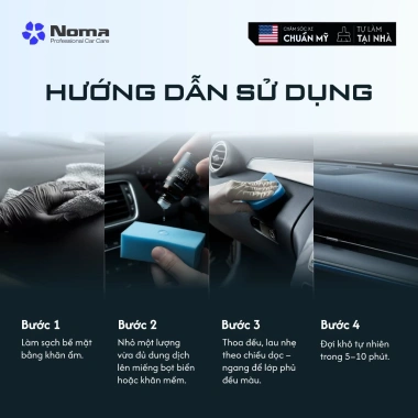 Dung Dịch Phục Hồi Nhựa Nhám NOMA 250 Ô Tô Xe Máy - Tự Nhiên, An Toàn, Bền Lâu 5in1 - Giá chỉ 99.000₫ 9