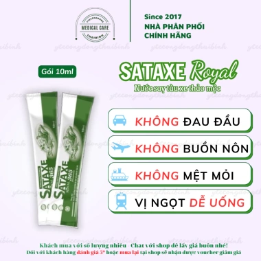 Dung dịch SATAXE ROYAL say tàu, chóng mặt, buồn nôn cho trẻ, mẹ bầu - 145.000₫