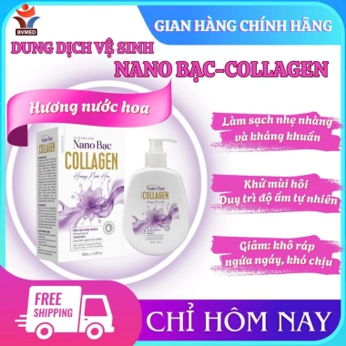 Dung Dịch Vệ Sinh Hương Nước Hoa 180ml - Tía Tô, Nano Bạc, Ngăn Mùi, Cân Bằng pH - 68.800 VND