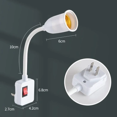 Đuôi đèn dài xoay 360 độ chuôi vặn E27 - Tiết kiệm giá chỉ 20.998 VND 2 Đuôi đèn dài xoay 360 độ chuôi vặn E27 - Tiết kiệm giá chỉ 20.998 VND 2