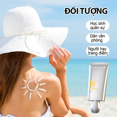 DUOLAN Kem Chống Nắng SPF50+ Dưỡng Trắng, Không Bết Dính, Bảo Vệ Bền Bỉ 335.000 7