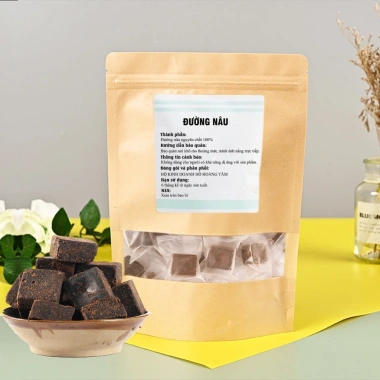 Đường Nâu Nguyên Chất Đóng Gói Từng Viên - Tiệm Trà Hoàng Tâm - Giá 22.000₫ 7