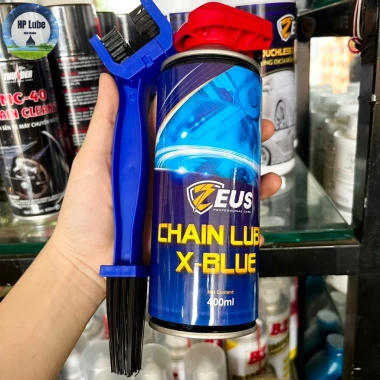 Dưỡng Sên Cao Cấp Zeus X-BLUE 400ml - Không Văng, Giảm Tiếng ồn, Mỡ Bò Xanh, Giá 54.900₫ 5