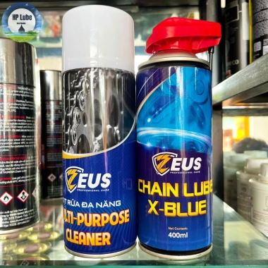 Dưỡng Sên Cao Cấp Zeus X-BLUE 400ml - Không Văng, Giảm Tiếng ồn, Mỡ Bò Xanh, Giá 54.900₫ 6