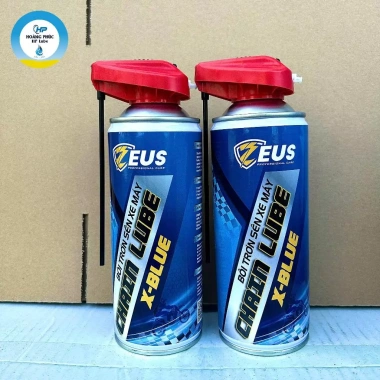 Dưỡng Sên Cao Cấp Zeus X-BLUE 400ml - Không Văng, Giảm Tiếng ồn, Mỡ Bò Xanh, Giá 54.900₫ 9
