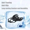 DWELLINGCO 1 Đôi Giày Crampons Ice Gripper 5/8 Răng Chống Trơn Trượt Leo Núi Mùa Đông Ngoài Trời 5