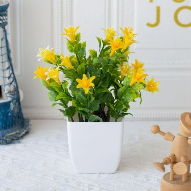 DYROWAY Chậu hoa cây giả mini trang trí bàn, nhà, sân vườn giá ưu đãi 40.810 VND 9 DYROWAY Chậu hoa cây giả mini trang trí bàn, nhà, sân vườn giá ưu đãi 40.810 VND 9